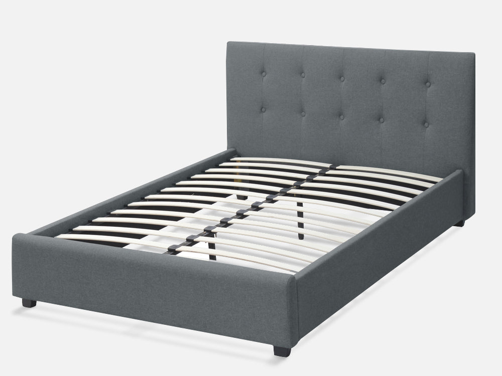 Treasurebox AORAKI Queen Bed Frame - GREY 21777