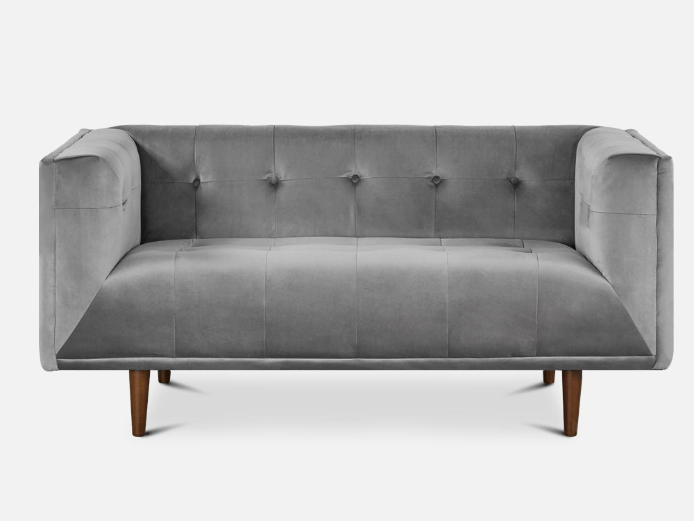 Treasurebox MANAROLA Sofa Set 2PCS - GREY