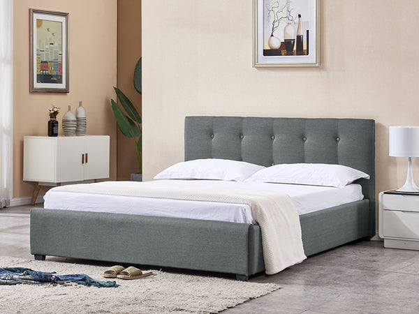 Treasurebox AORAKI Queen Bed Frame - GREY 21777