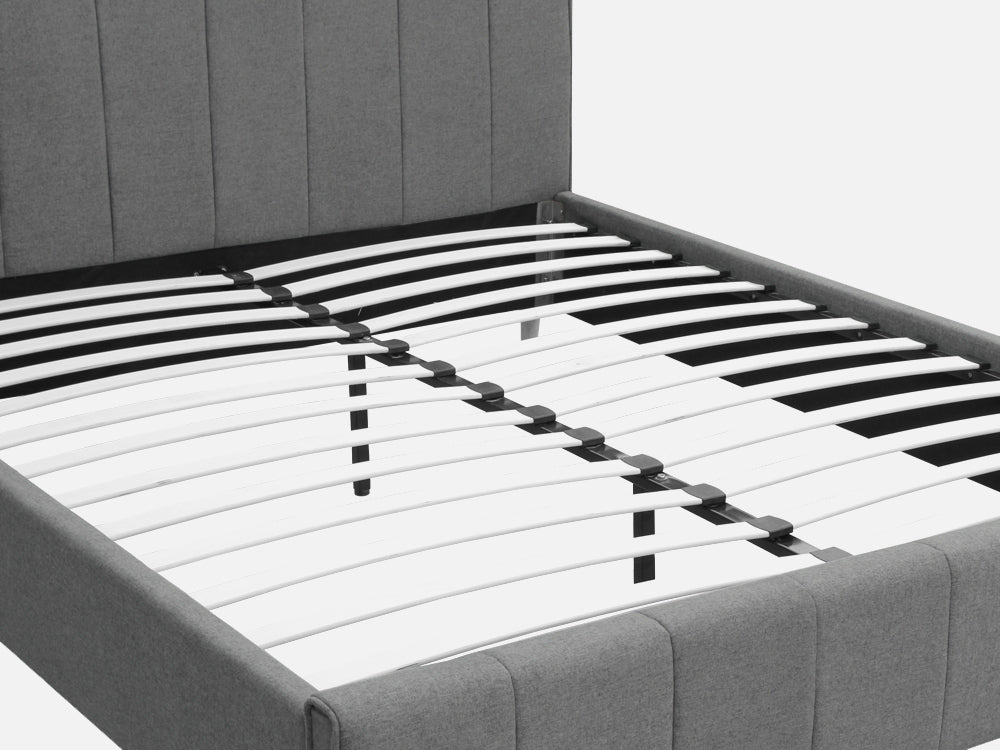 Treasurebox SIERRA King Bed Frame - GREY 21780