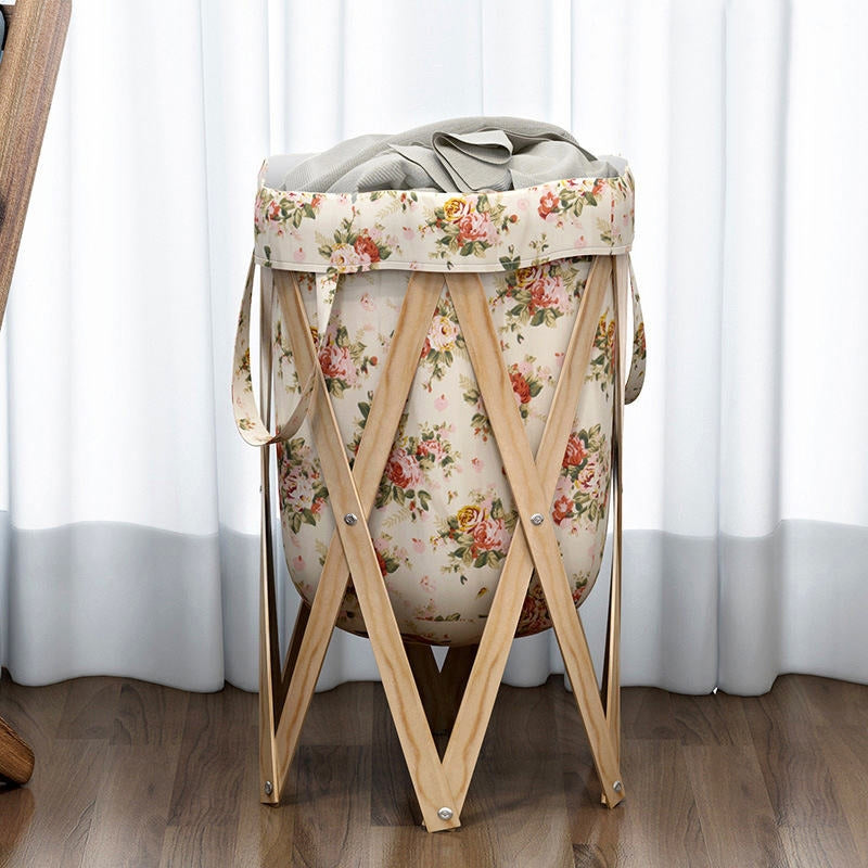 Treasurebox Laundry Hamper Bag - LIGHT BEIGE