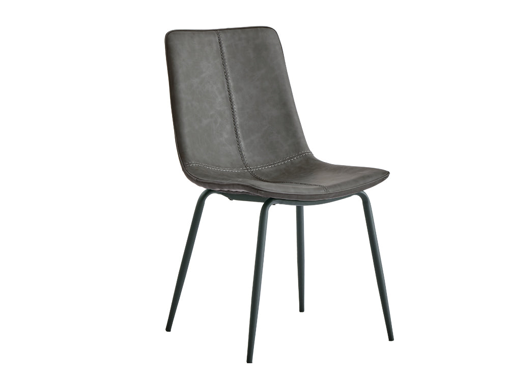 Treasurebox ROWAN 4PCS Dining Chair - DARK GREY