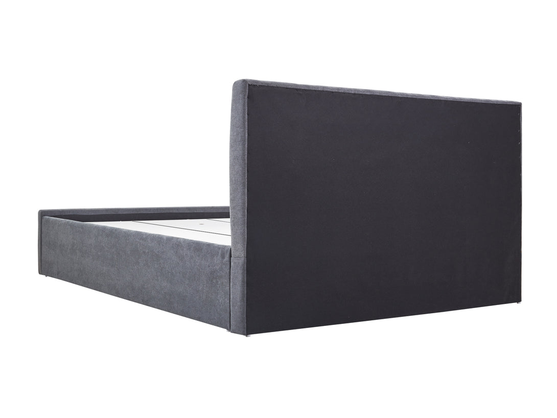 Treasurebox HLOLELA King Bed Frame with Storage - DARK GREY
