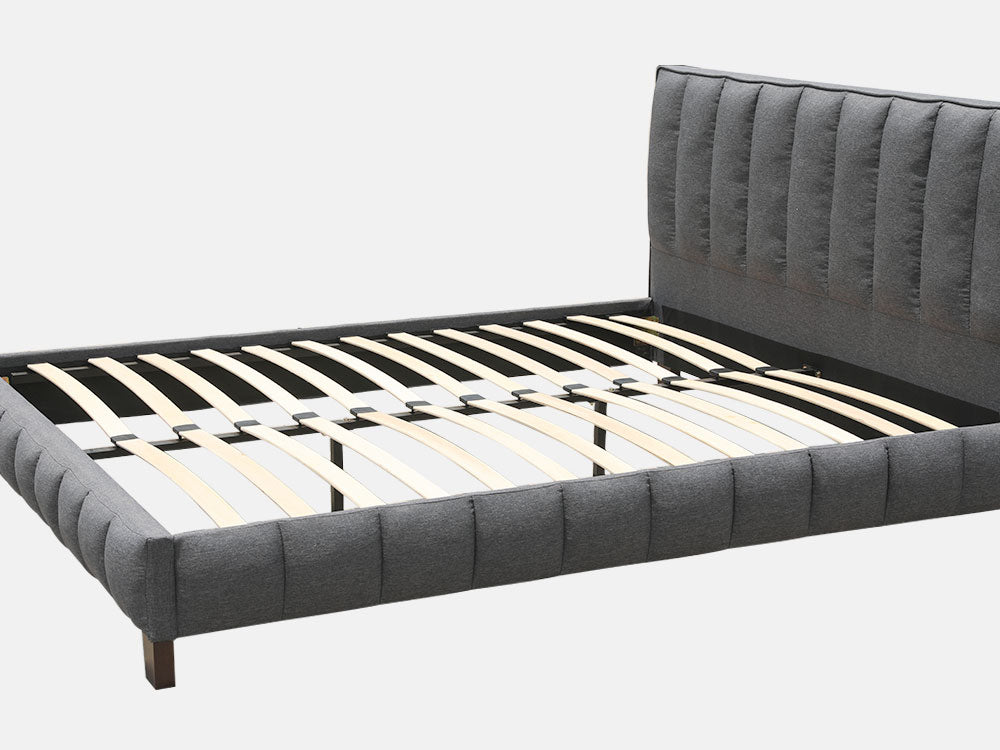 Treasurebox EIGER King Bed Frame - DARK GREY