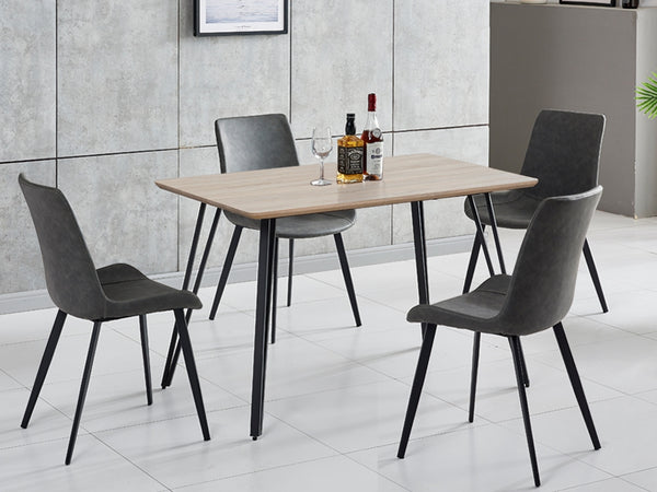 ALLIE Dining Table Rectangle 120x70cm - Oak