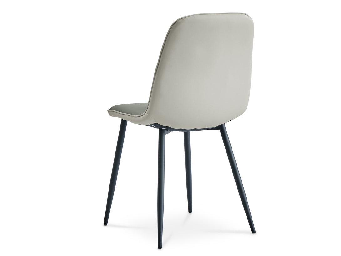 Treasurebox CALLIE 4PCS Dining Chair - LIGHT GREY