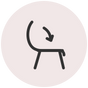 Ergonomic curved seat
