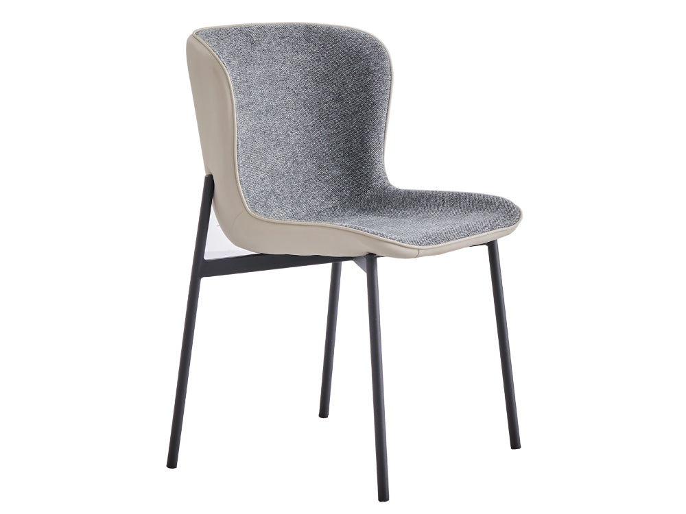 Treasurebox NAOMI 4PCS Dining Chair - GREY