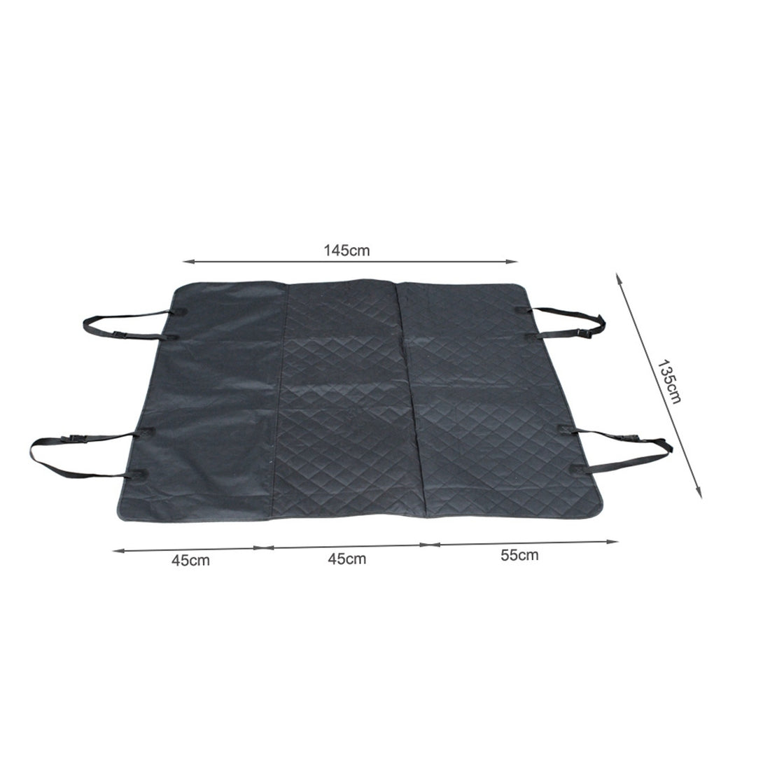 Pet Dog Back Seat Cover Hammock - Black