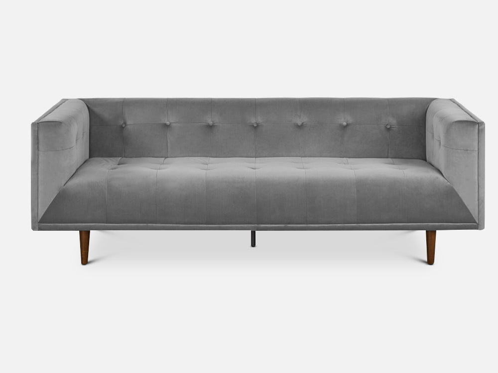 Treasurebox MANAROLA Sofa Set 2PCS - GREY