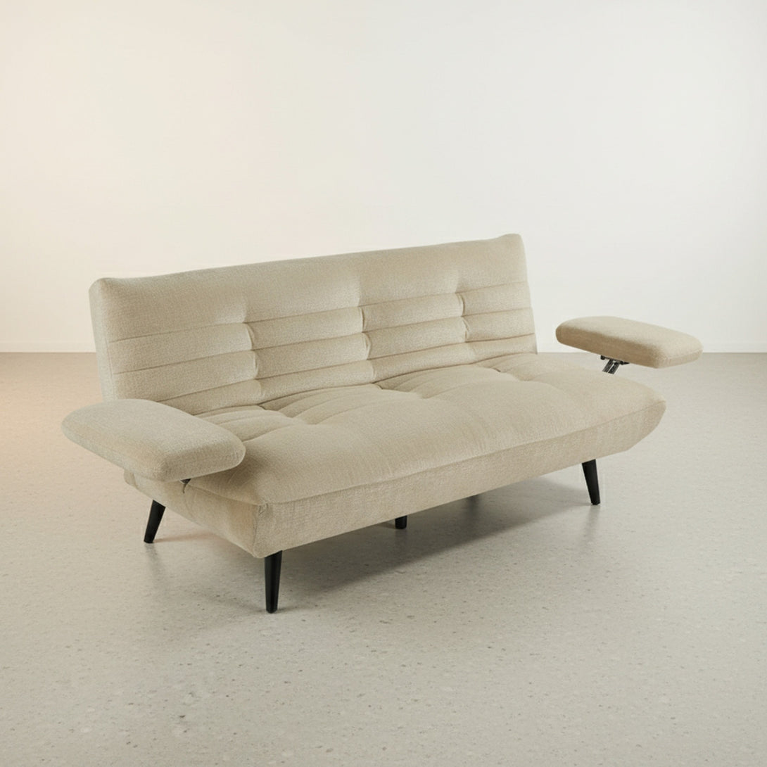 Fowey 3 Seater Sofa Bed - Taupe