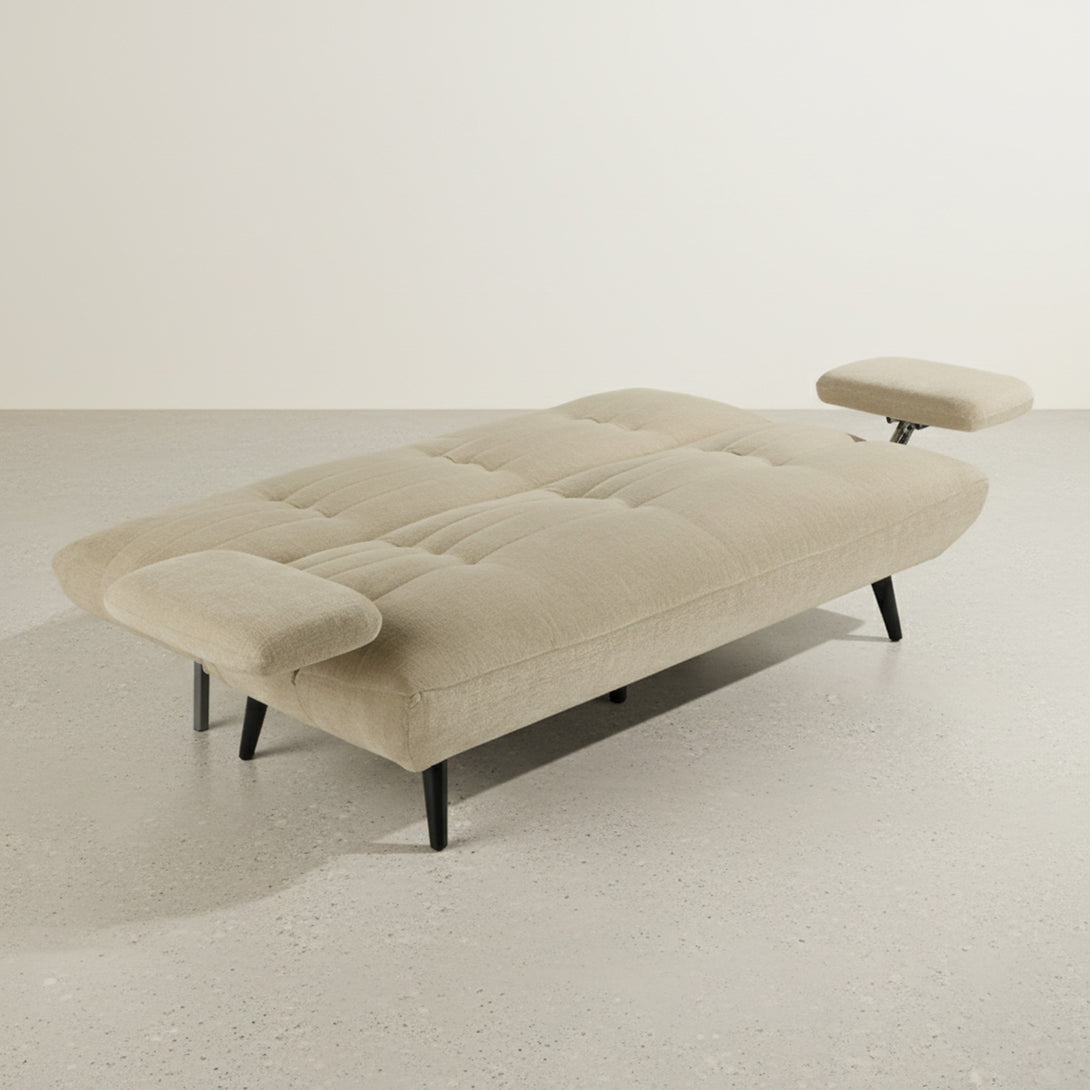 Fowey 3 Seater Sofa Bed - Taupe