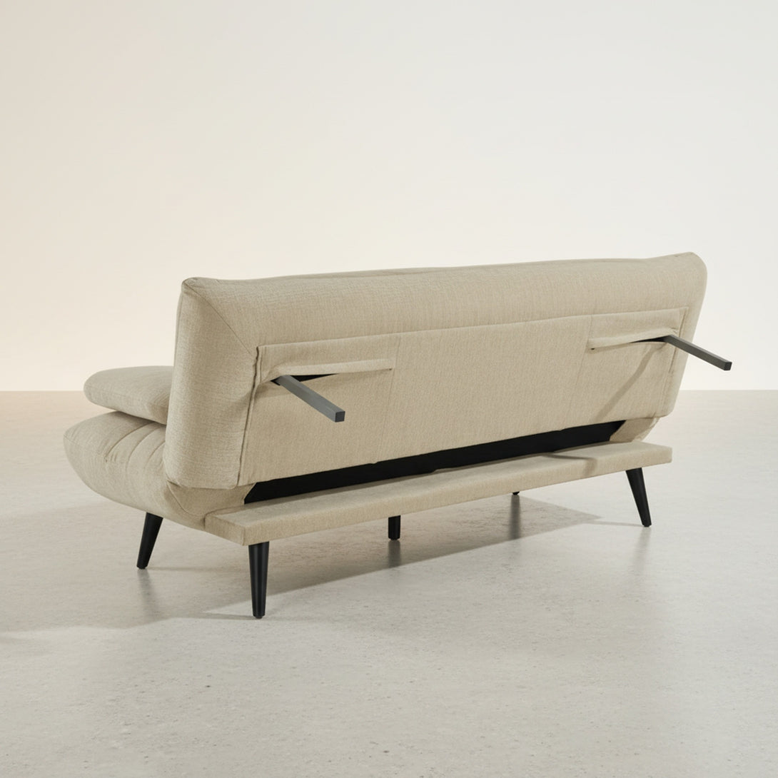 Fowey 3 Seater Sofa Bed - Taupe