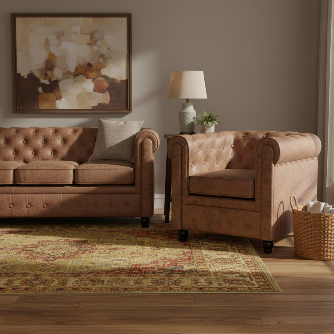 Aviana Occasional Chair - Brown