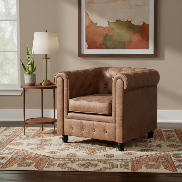 Aviana Occasional Chair - Brown