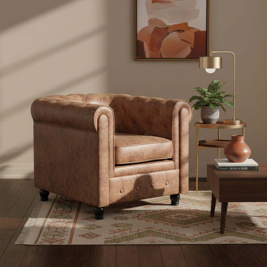 Aviana Occasional Chair - Brown