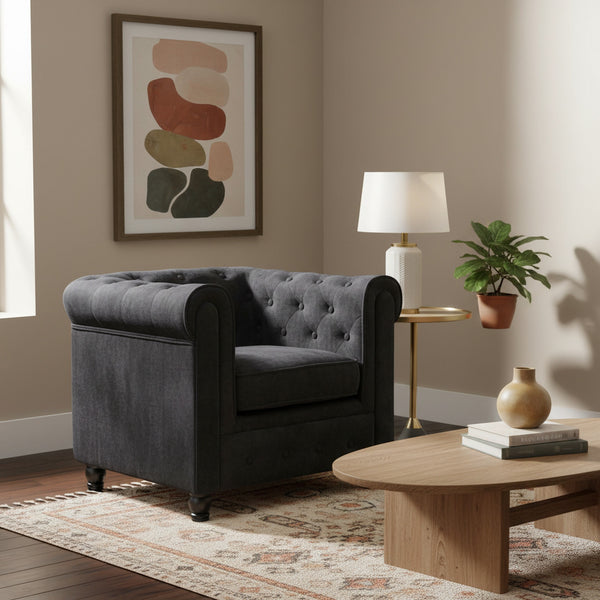 Aviana Occasional Chair - Black
