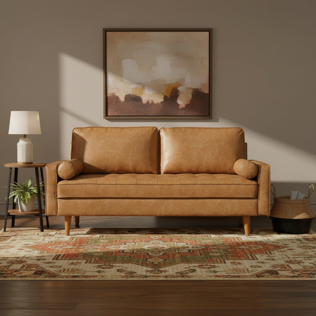 Chester 3 Seater Sofa - Honey Tan