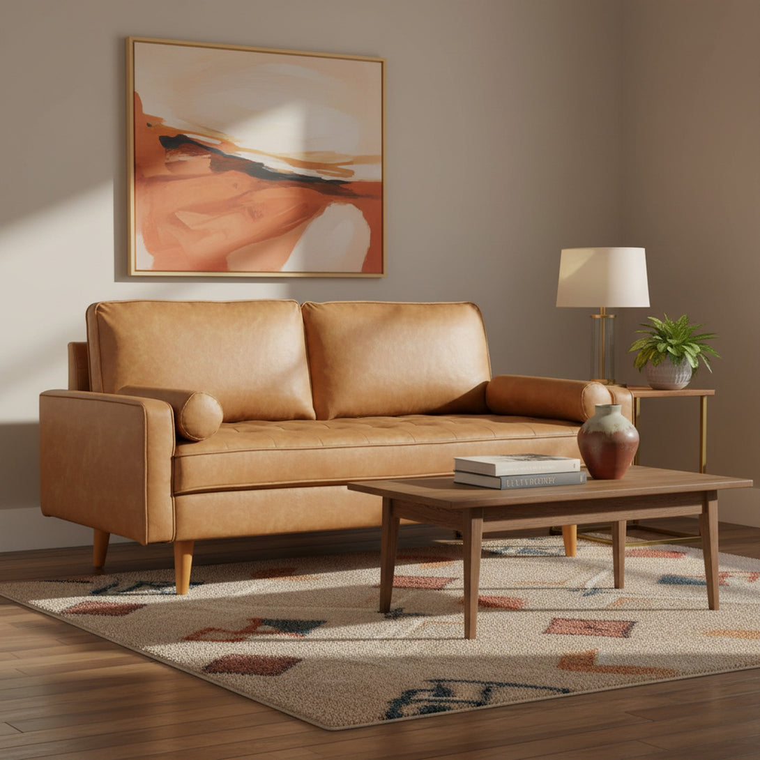 Chester 3 Seater Sofa - Honey Tan