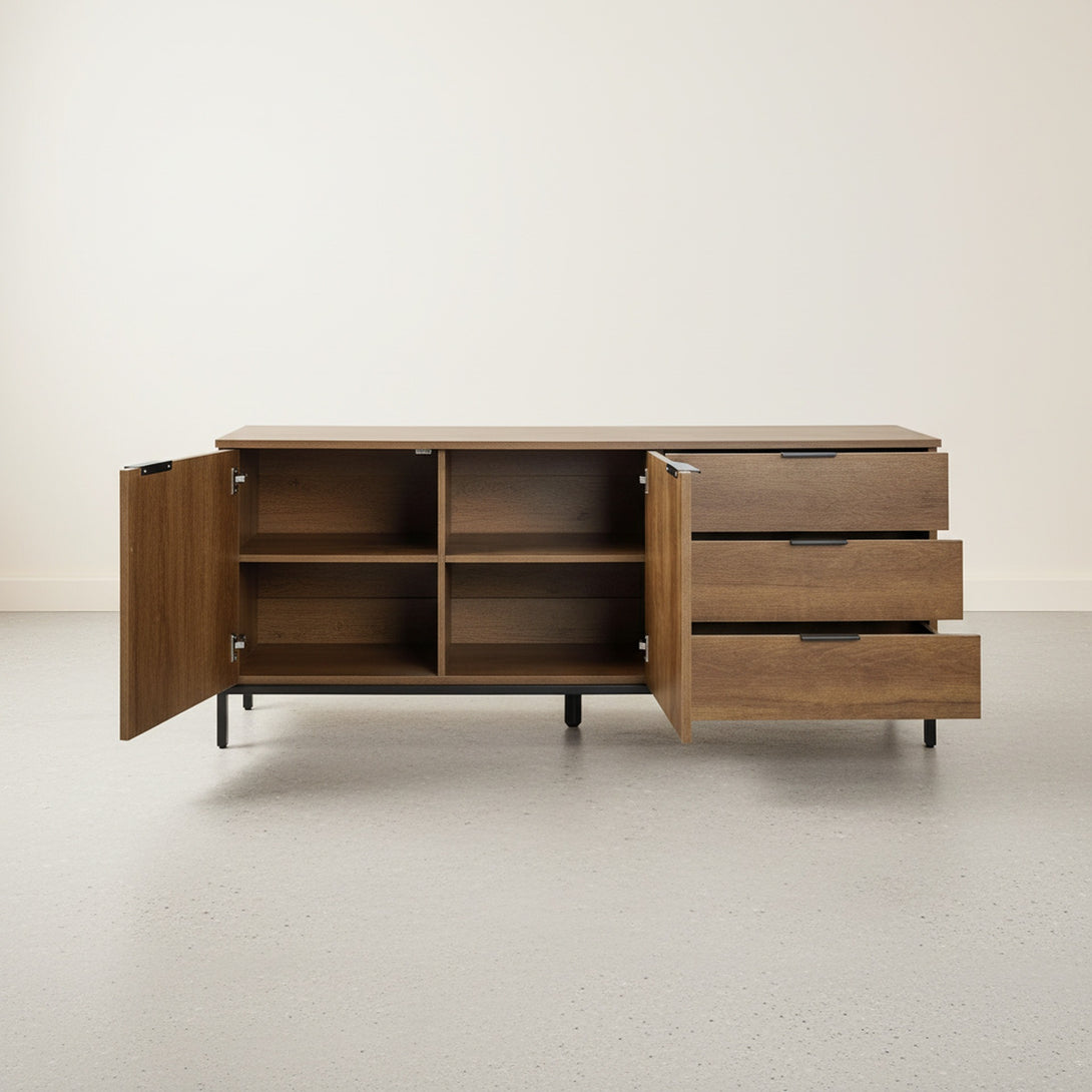 Ocala Sideboard Buffet Table - Walnut