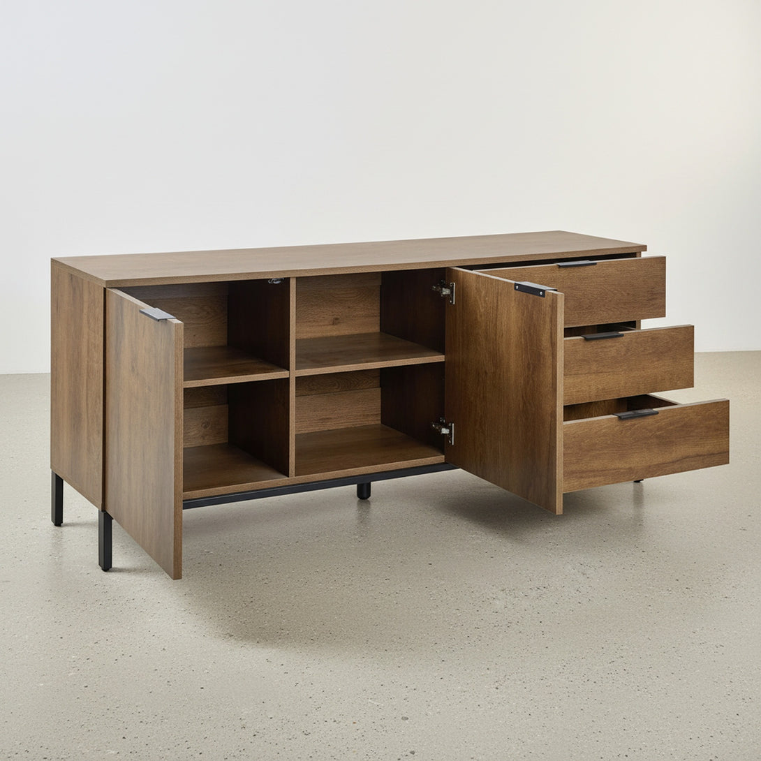 Ocala Sideboard Buffet Table - Walnut