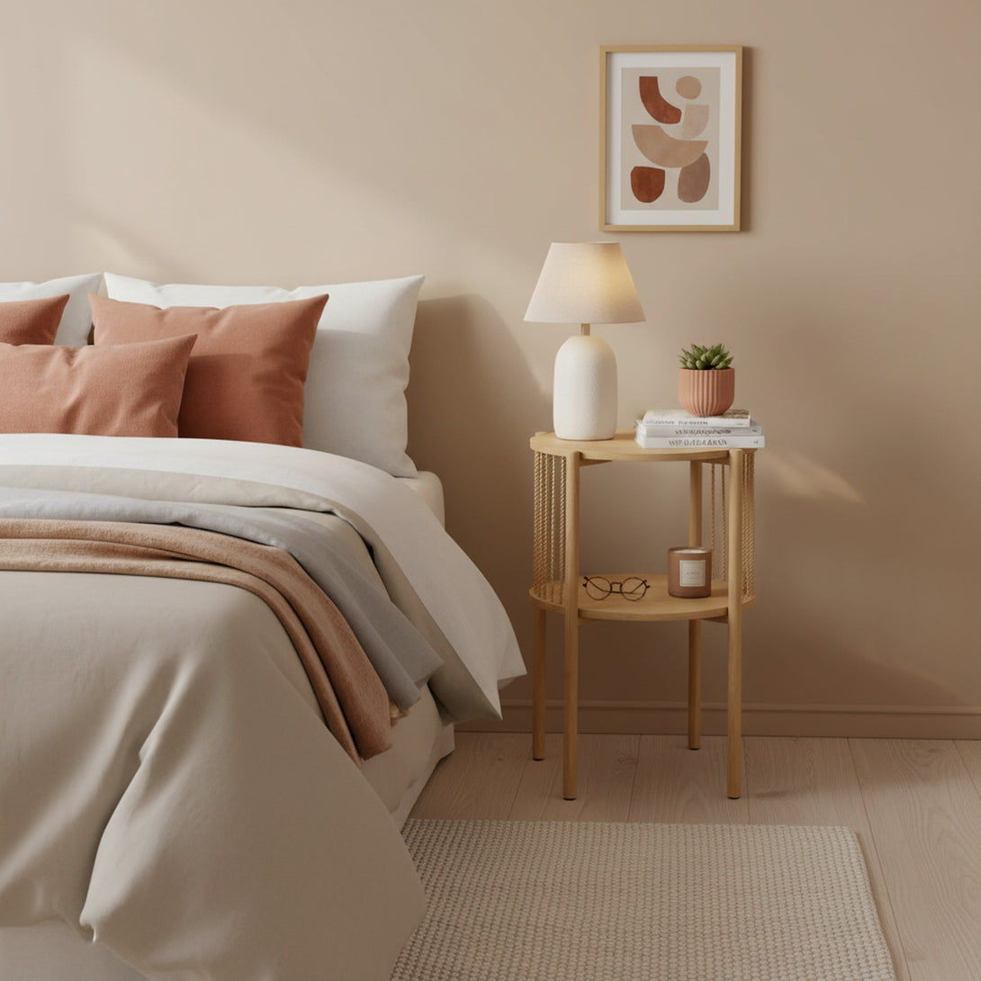 Deven Side Table - Natural