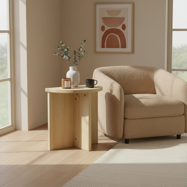 Custer Side Table - Oak