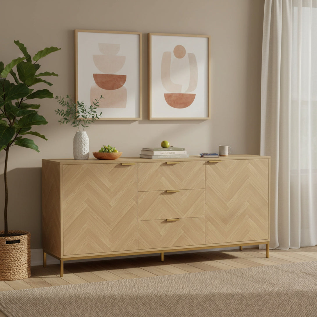 Mesa Sideboard Buffet Table - Natural