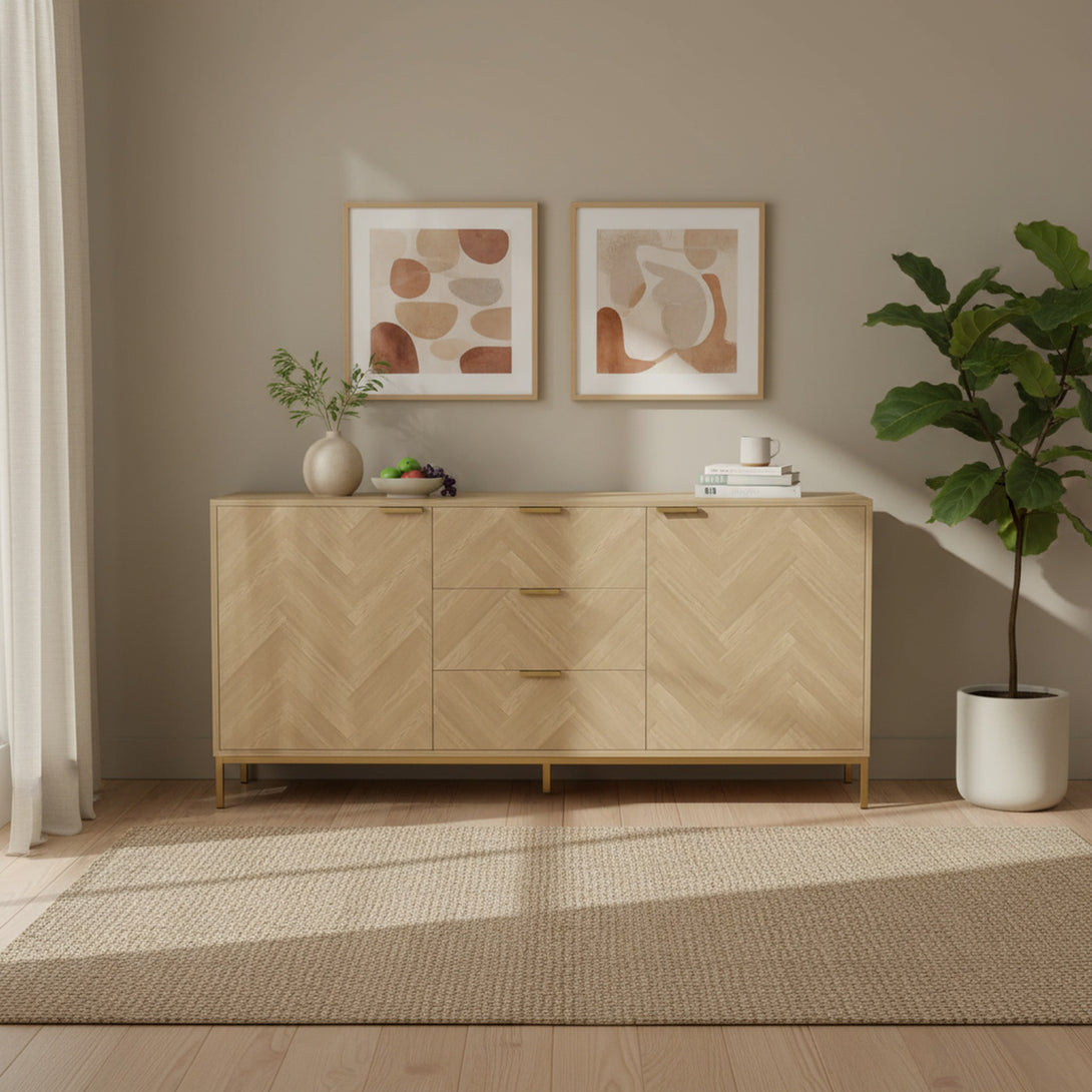 Mesa Sideboard Buffet Table - Natural