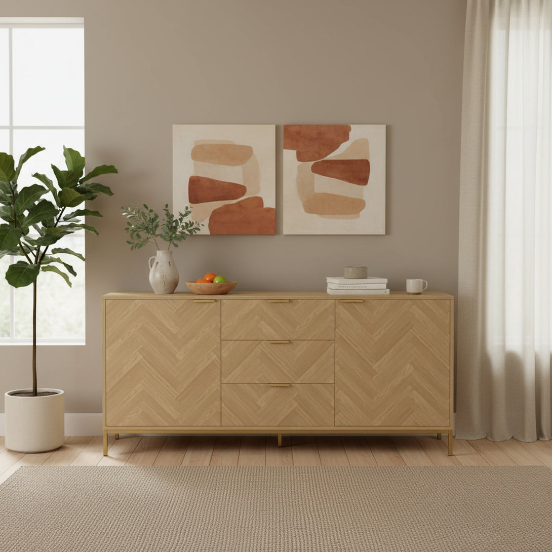 Mesa Sideboard Buffet Table - Natural