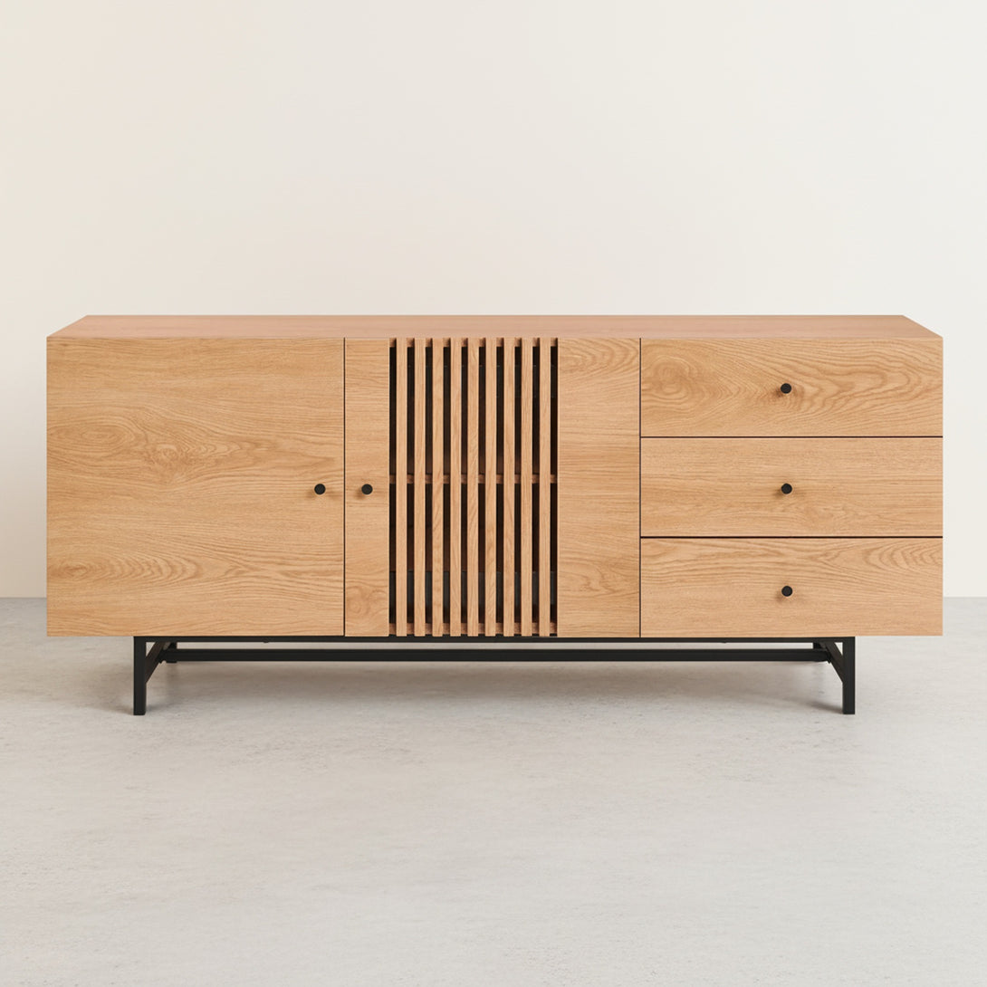 Tarkine 1.6m Sideboard Buffet Table - Oak