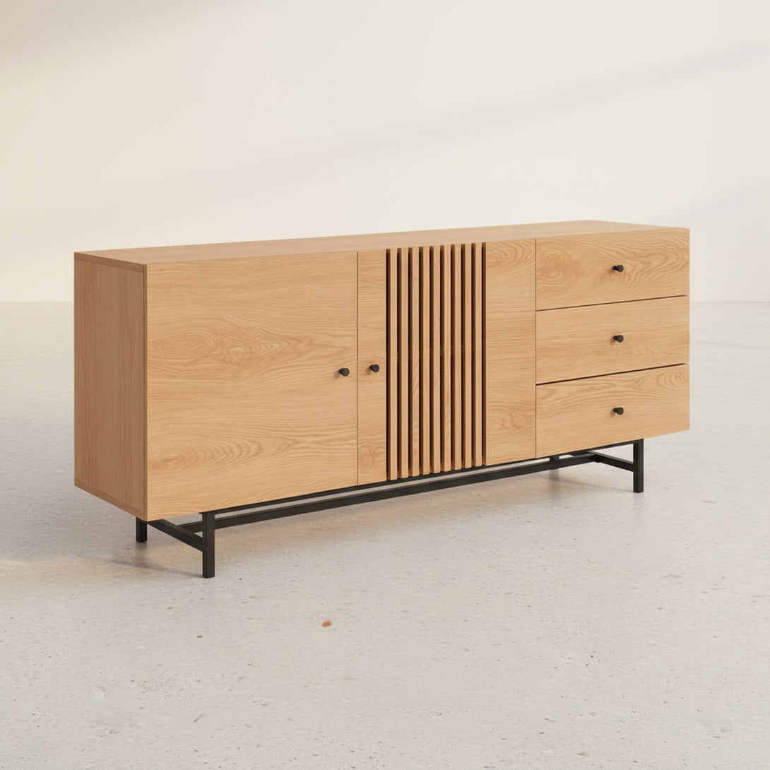 Tarkine 1.6m Sideboard Buffet Table - Oak