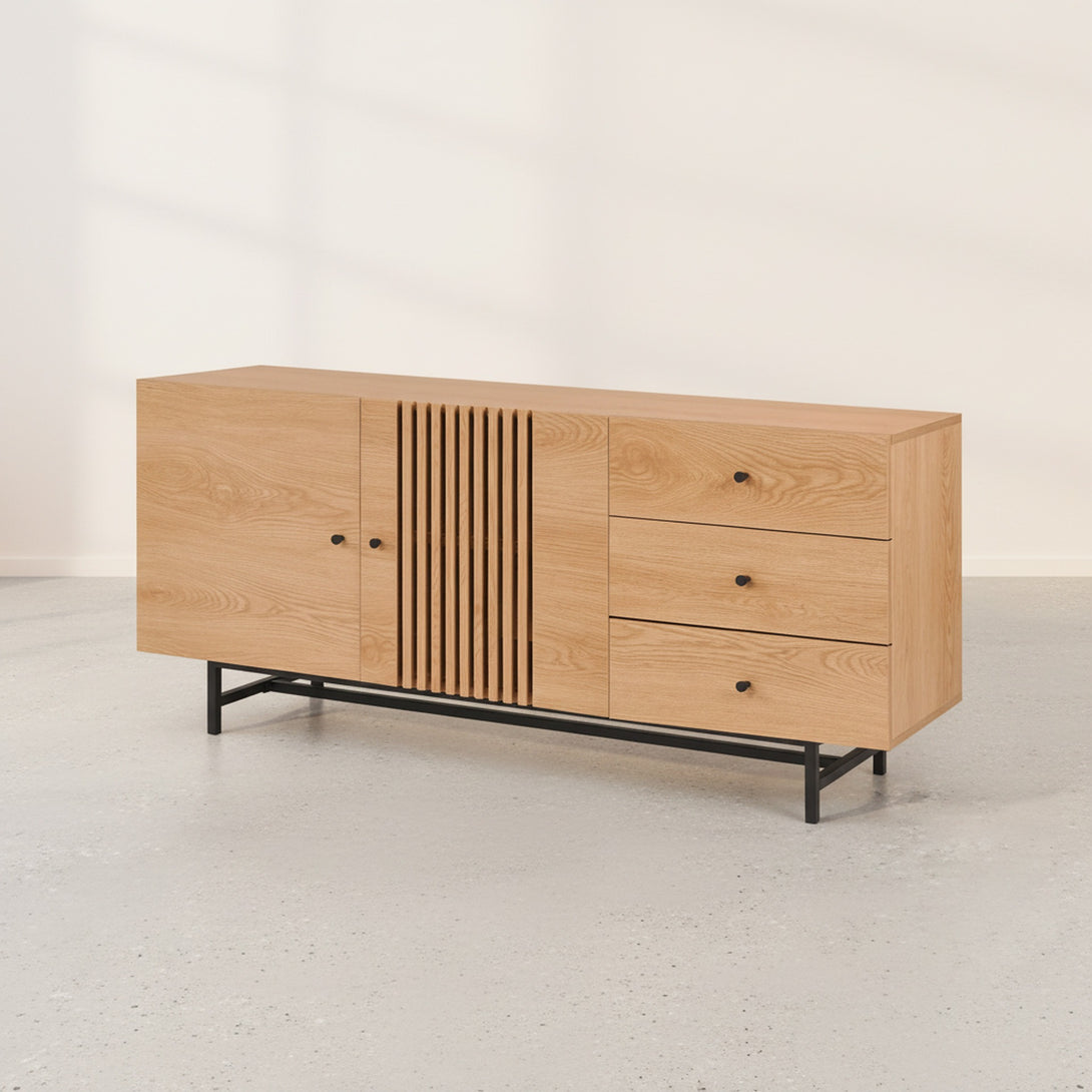 Tarkine 1.6m Sideboard Buffet Table - Oak