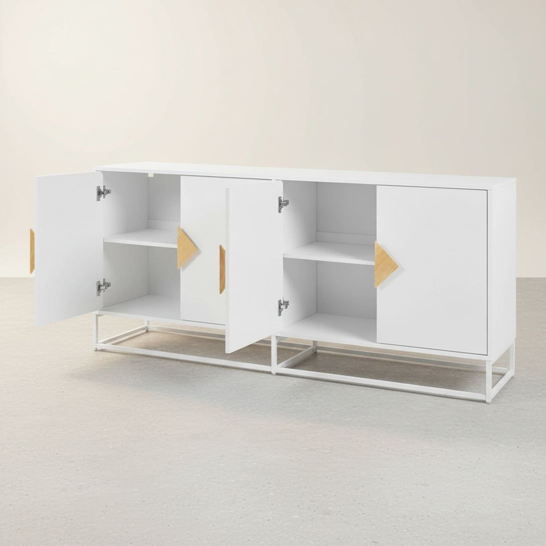 Alaska Sideboard Buffet Table - White