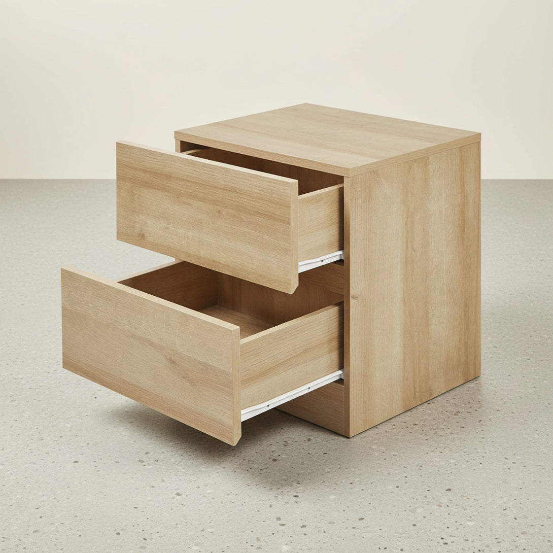 Harris Bedside Table - Oak