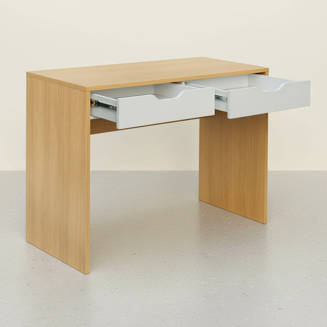 Schertz 100cm Computer Desk - Oak