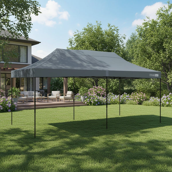 Toughout Breeze Gazebo 3 x 6m - Grey