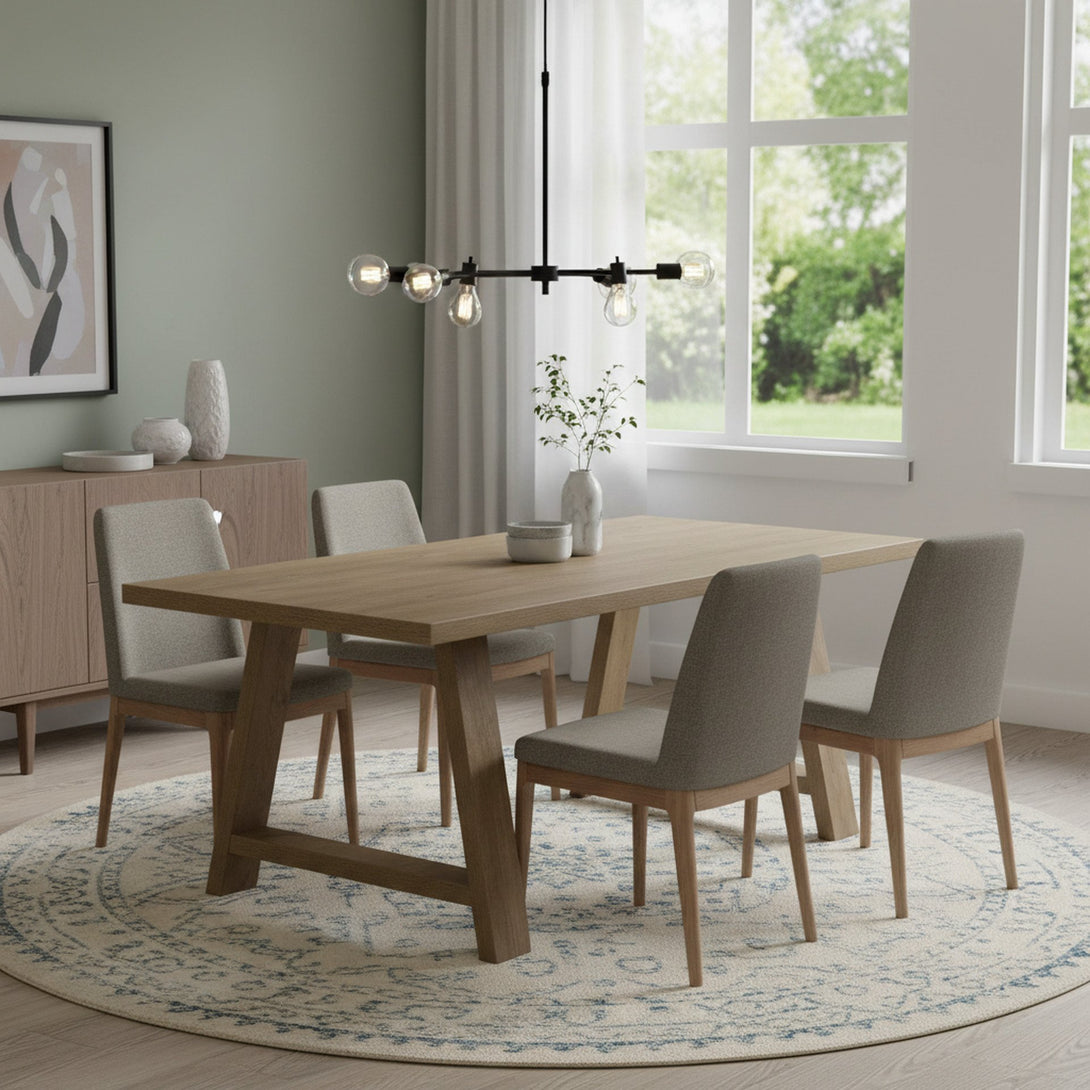 Tommie Dining Table Rectangle 180 x 85.5cm - Oak