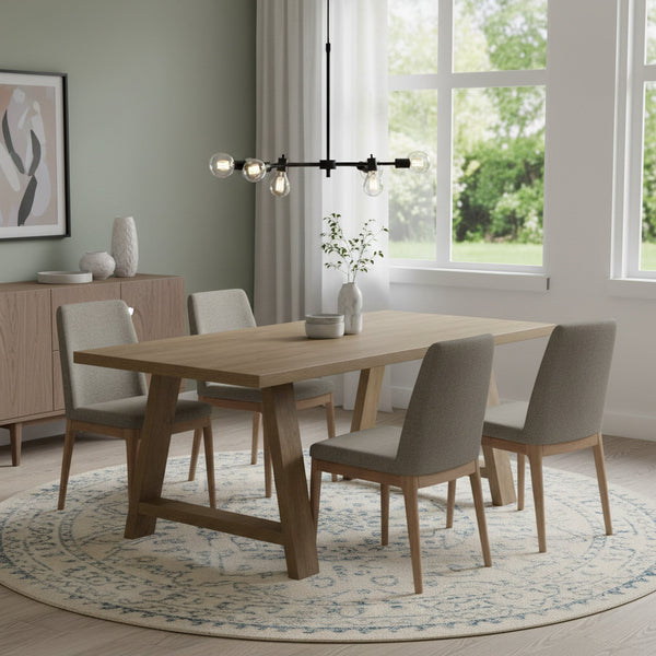 Tommie Dining Table Rectangle 180 x 85.5cm - Oak