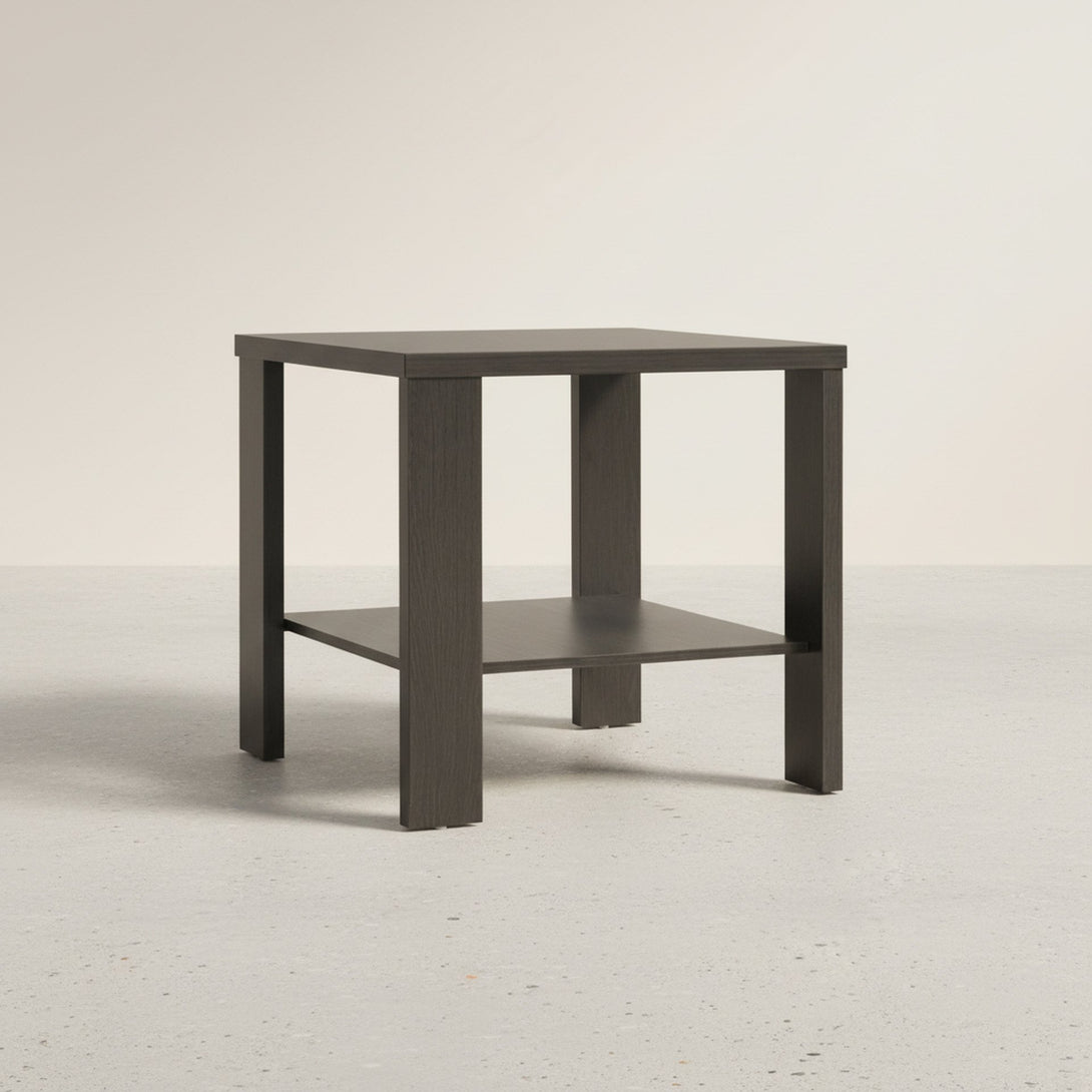 Koda Square Side Table Coffee Table - Black