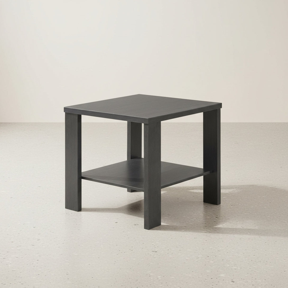 Koda Square Side Table Coffee Table - Black