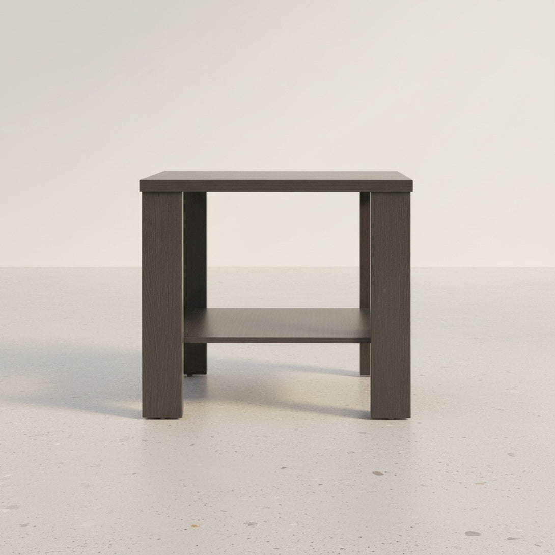 Koda Square Side Table Coffee Table - Black