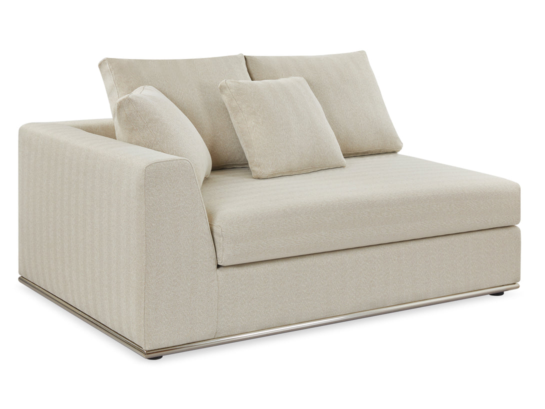 Castine Modular Sectional Sofa - Left Facing Arm - Beige