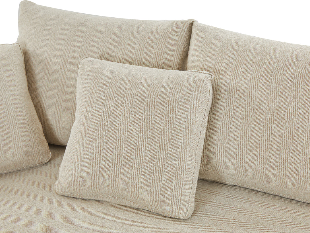 Castine Modular Sectional Sofa - Left Facing Arm - Beige