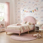 Lydia Single Bed Frame - Pink