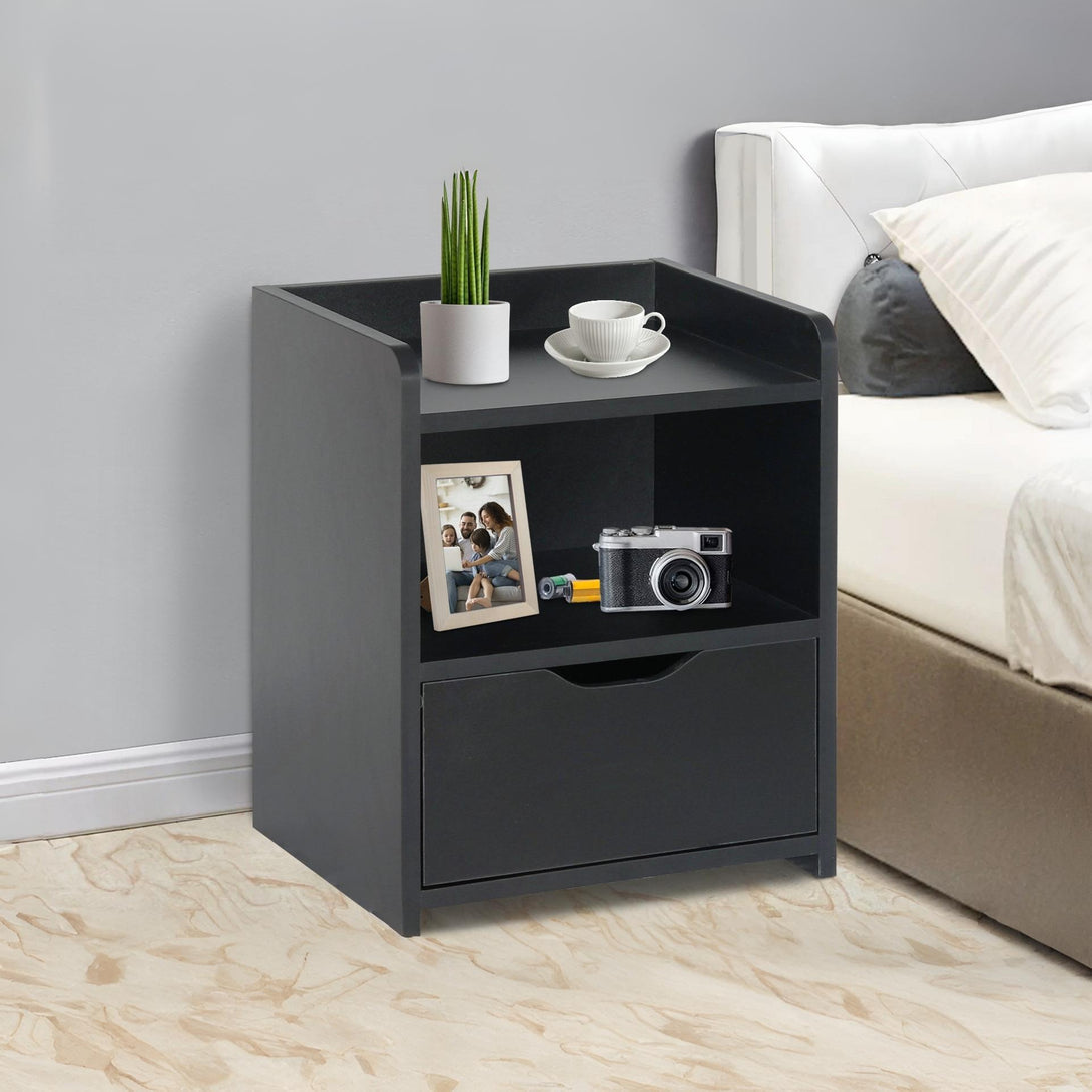 KNOX Bedside Table - Espresso