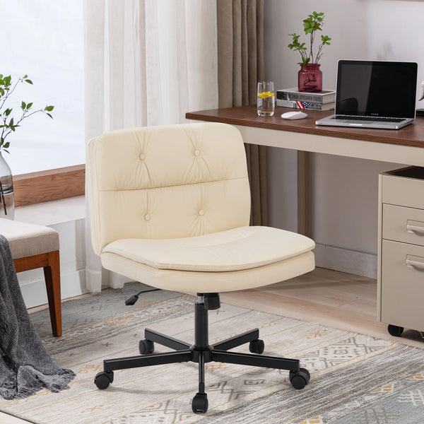 Israel Swivel Chair - Ivory