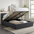 Elizabeth Double Gas Lift Bed Frame - Dark Grey
