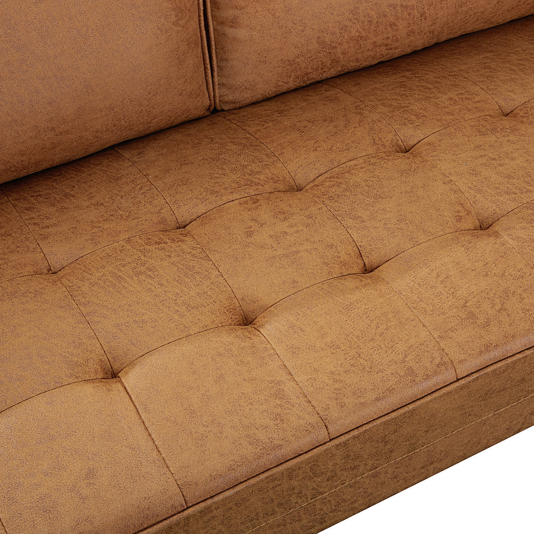 Alaina 3 Seater Sofa - Brown
