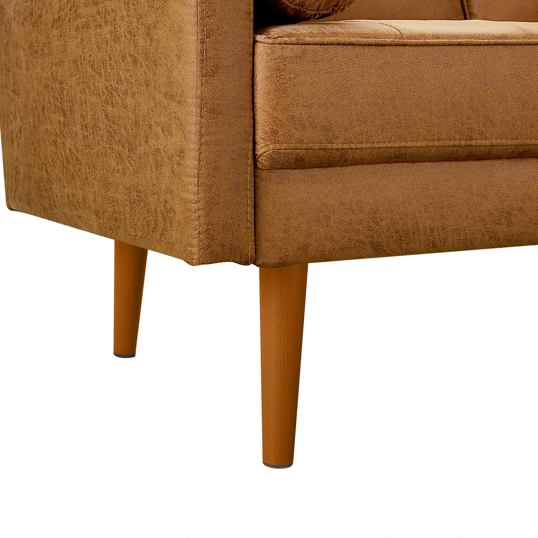 Alaina 3 Seater Sofa - Brown